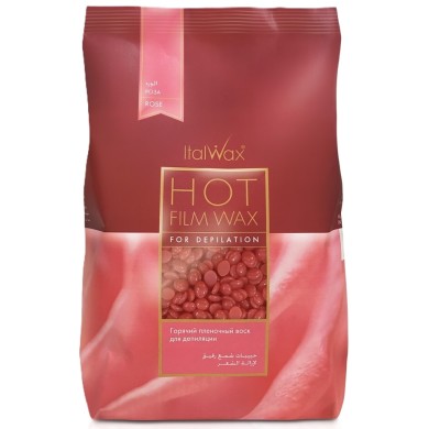 Воск в гранулах ItalWax горячий роза 500 г