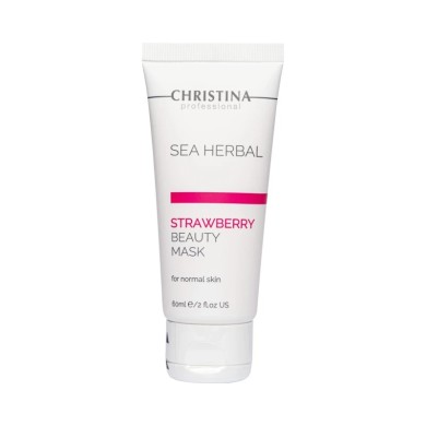Клубничная маска Christina Sea Herbal Beauty Mask Strawberry для нормальной кожи 60 мл