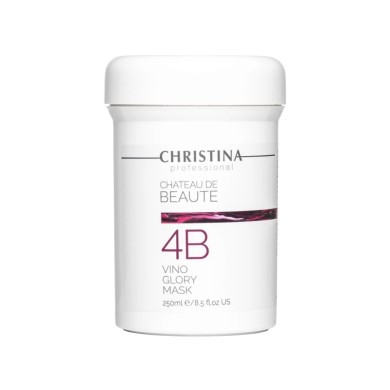 Маска для моментального лифтинга Christina Сhat. de Beaute Vino Glory Mask-4b на основе экстракта винограда 250 мл (7290100364826)