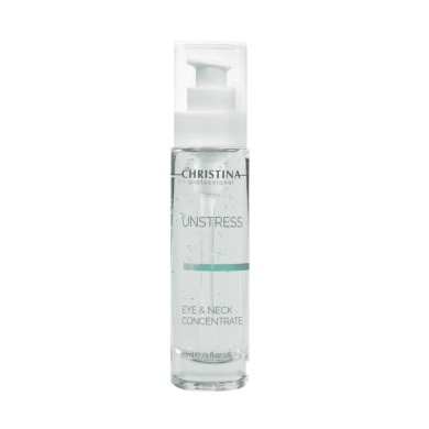 Концентрат для кожи вокруг глаз и шеи Christina Unstress Eye and Neck concetrate 30 мл (7290100367575)