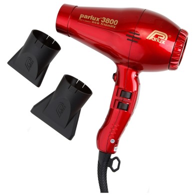 Фен для волос Parlux 3800 Ceramic Ion Eco Friendly красный