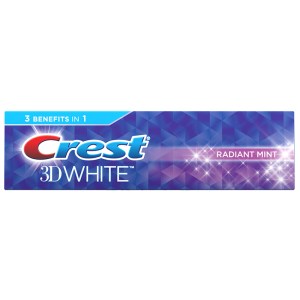 Зубна паста Crest 3D White Radiant Mint Відбілююча 99 г