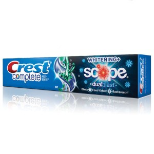 Зубна паста Crest Complete Multi-Benefit Whitening Scope Dualblast Відбілююча 164 г