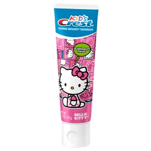 Дитяча зубна паста Crest Kid's Hello Kitty Bubblegum Flavor зі смаком жуйки 119 г