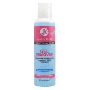 Засіб для зняття гель-лаку Jerden Proff Gel Remover Морські мінерали 150 мл