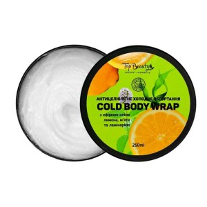 Антицелюлітне обгортання Top Beauty Cold Body Wrap холодне 250 мл