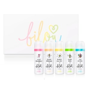 Подарунковий набір Bilou Rainbow Set з 5 міні-пінок для душу (5x50 мл)