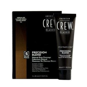 Система маскування сивини American Crew Precision Blend Medium Ash рівень 5-6 3 х 40 мл