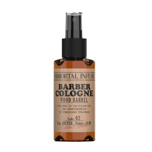 Міні-лосьйон після гоління Immortal Infuse classic barber cologne Wood Barrel 50 мл