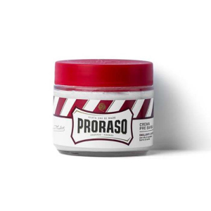 Крем для гоління Proraso Red Line Pre-Shaving Emollient and Soothing для твердої щетини з маслом ши 100 мл