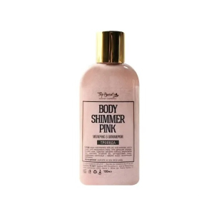 Молочко з шиммером Top Beauty Body Shimmer Pink Троянда 100 мл