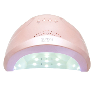 LED + UV лампа для нігтів Sun One Pink 48 Вт