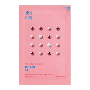 Тканинна маска Holika Holika Pure Essence Pearl з перлами (8806334368159)