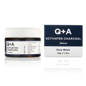 Маска-детокс для обличчя Q+A Activated Charcoal Face Mask з активованим вугіллям 50 мл