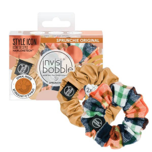 Резинка-браслет для волосся Invisibobble Sprunchie Fall in Love It's Sweater Time 2 шт