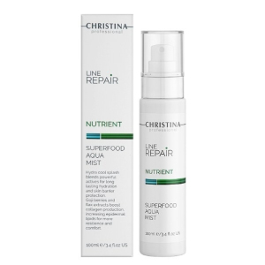 Освіжаючий спрей для обличчя Christina Line Repair Nutrient Superfood Aqua Mist із суперфудами 100 мл (CHR870)