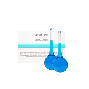 Кульки краси Christina Beauty Globes блакитні 2 шт (CHR181)