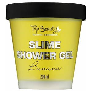 Слайм-гель для душу Top Beauty Slime Shower Gel Banana з ароматом банана 200 мл