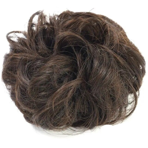 Резинка-пучок Kalipso Hair Bun Curl зі штучного волоcся світло-коричнева