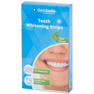 Смужки для відбілювання зубів OptiSmile Teeth Whitening Strips Mint 14 шт