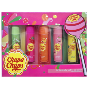 Набір бальзамів для губ Chupa Chups Lip Balm 5 шт