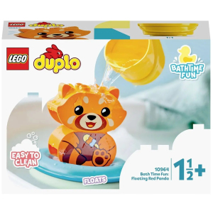 Конструктор LEGO Duplo My First Пригоди у ванній: Червона панда на плоту 1,5+ 5 деталей (10964)