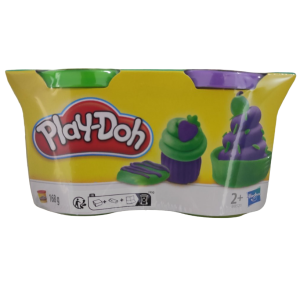Набір пластиліну Play-Doh 2 кольори: зелений та фіолетовий (88521)