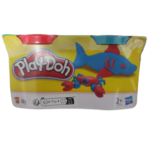 Набір пластиліну Play-Doh 2 кольори: червоний та блакитний (23656)