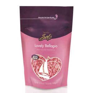 Гарячий плівковий віск у гранулах ItalWax Solo Lovely Bellagio Райське Белладжо 100 г