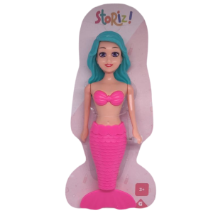 Лялька-русалка заводна StoRiz! Sirena з рухомим хвостом