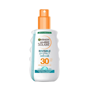 Сонцезахисний спрей Garnier Ambre Invisible Protect Refresh Spray SPF30 200 мл