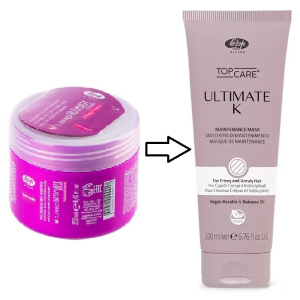 Дисциплінуюча маска Lisap Ultimate K Maintenance Mask 200 мл