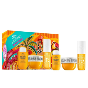 Набір для догляду за тілом Sol de Janeiro Rio Body Retreat (крем-гель для душу 150 мл + крем для тіла 90 мл + парфумований міст 90 мл)