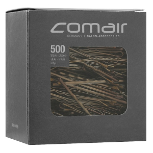 Невидимки для волосся Comair Pretty Fashion коричневі 7 см 500 шт (3150149)