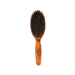 Щітка для волосся Eurostil Large дерев'яна з натуральною щетиною (00326)