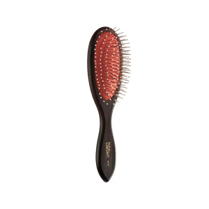 Щітка для волосся Eurostil Oval Brush Large дерев'яна масажна овальна (00147)