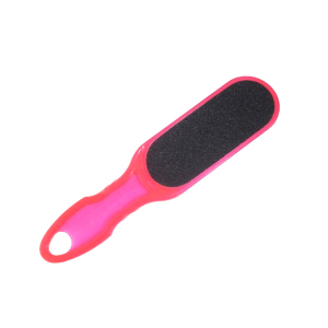 Тертка для ніг SPL 92001 пластикова рожева 60/80