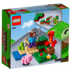 Конструктор LEGO Minecraft Засідка Кріпера 7+ 72 деталі (21177)