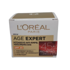 Антивіковий денний крем для обличчя L'Oreal Paris Age Expert SPF 20 45+ з про-ретинолом та олією камелії 50 мл