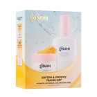 Дорожній набір Gisou Soften & Smooth Travel Set Пом'якшення та гладкість (маска 25 мл, кондиціонер 60 мл)