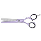 Ножиці для стрижки філірувальні Jaguar White Line Pastell Plus Offset 40 Lavender 5,5