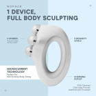 Мікрострумовий пристрій NuFace Nubody Skin Toning Device + аква-гель NuFACE Hydrating Aqua Gel