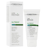 Зволожуюча маска для обличчя Christina Line Repair Nutrient Berries Beauty Mask з ягодами 60 мл (CHR866)