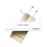 Скляні пальчики Christina Glass Fingers для масажу обличчя 2 шт (CHR179)