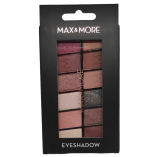 Палетка тіней для повік Max & More Eyeshadow Palette 12 кольорів