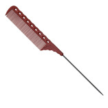 Гребінець YSPark YS 116 Tail Comb з хвостиком червоний