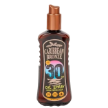 Сонцезахисна олія-спрей Caribbean Bronze Oil Spray SPF30 для засмаги 200 мл