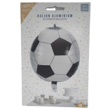 Повітряна фольгована куля Happy Party Ballon Aluminum Футбольний м'яч 36х33 см