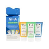 Подарунковий набір Q+A Bodycare Heroes Gift Set для догляду за тілом (гель 50 мл, скраб 50 мл, крем 50 мл)