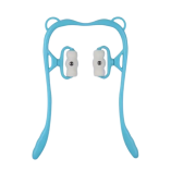 Масажер для шиї Multifunctional Neck Massager із 6 магнітними роликами блакитний
